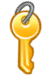 Image of a key to represent Security